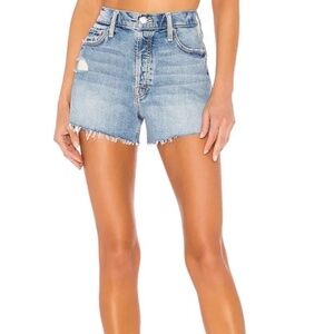 MOTHER Blue Jean Shorts